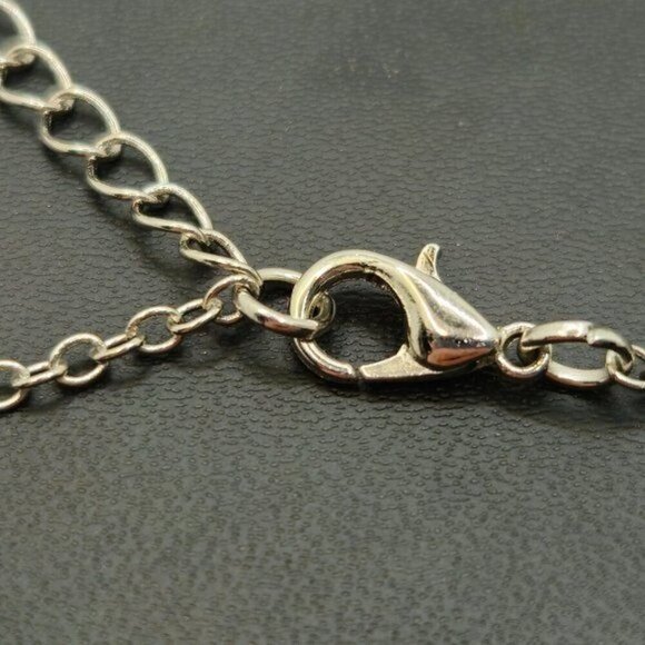 Sterling Silver Open Heart Pendant - Picture 6 of 7